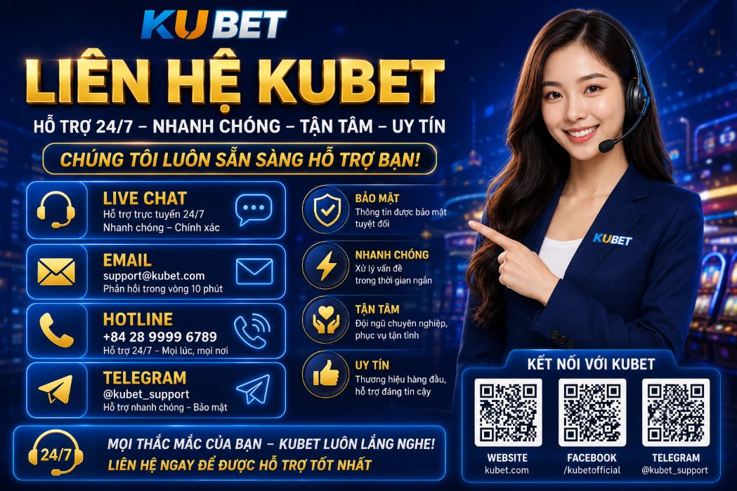 Liên hệ kubet- các phương thức liên hệ phổ biến