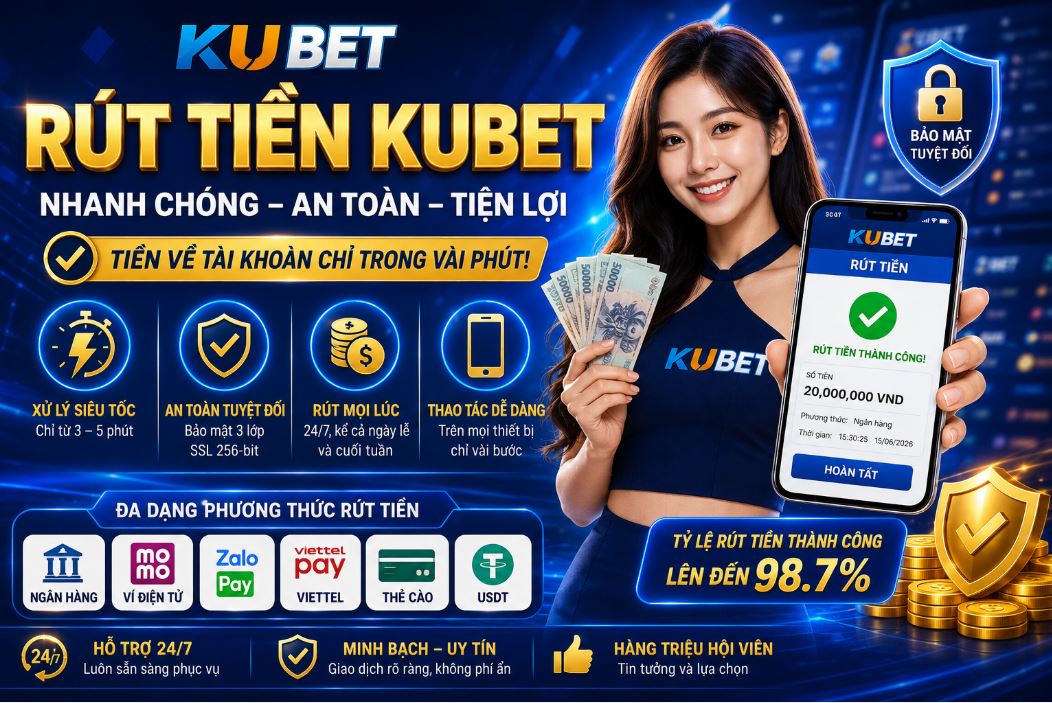 Chi tiết cách rút tiền từ kubet về nhanh nhất